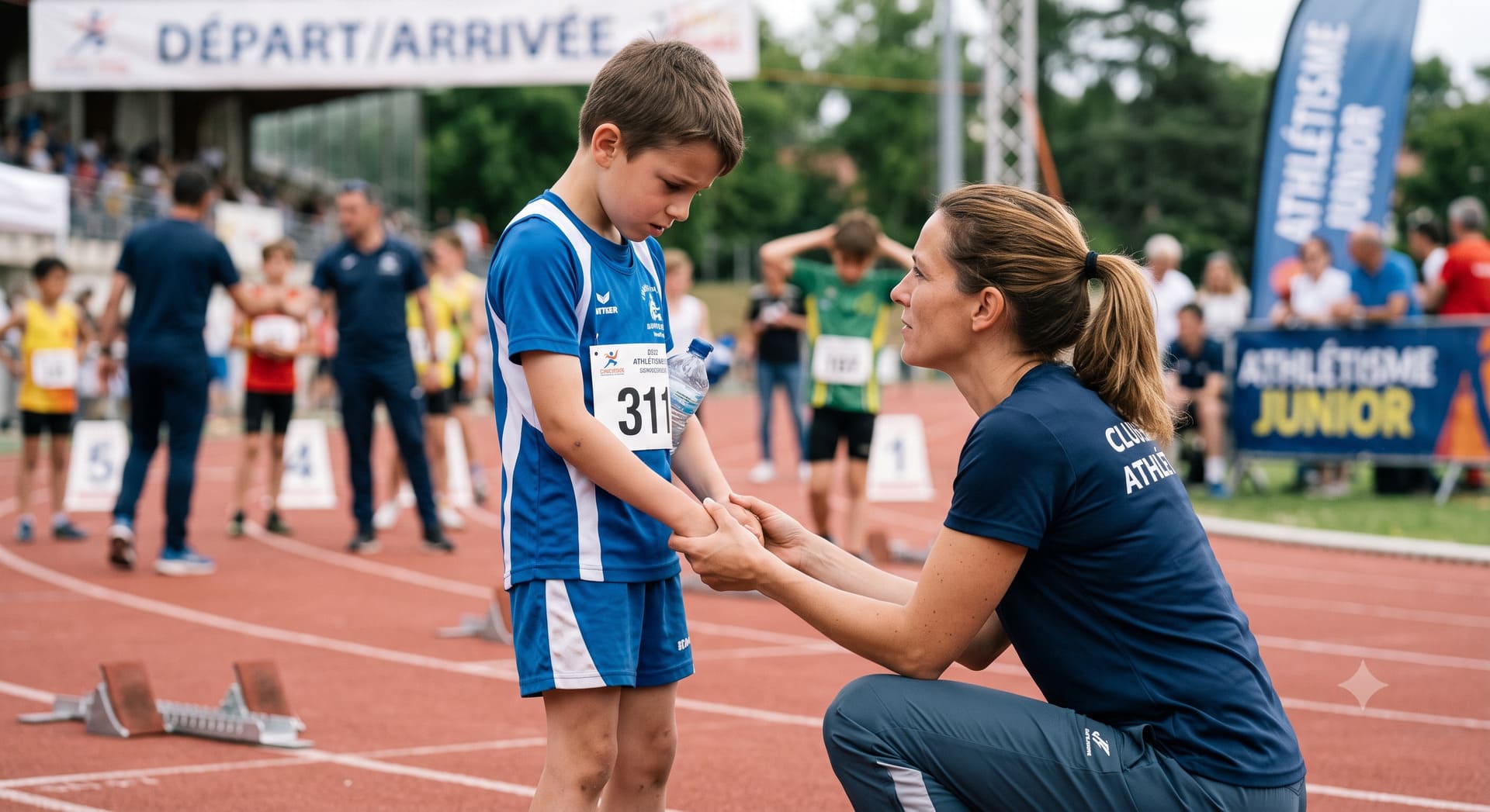 Enfant stresse avant compétition : 7 façons d’aider