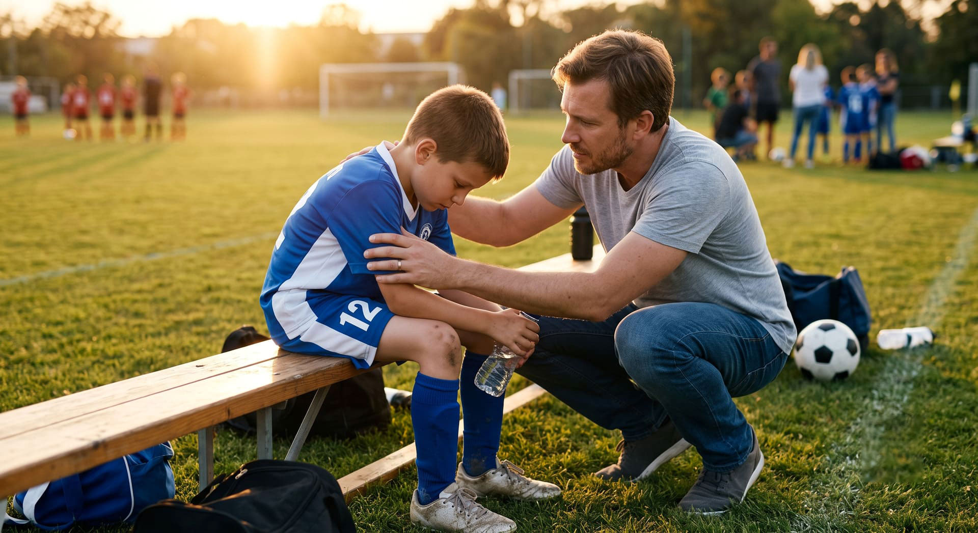 Que dire à son enfant après une défaite