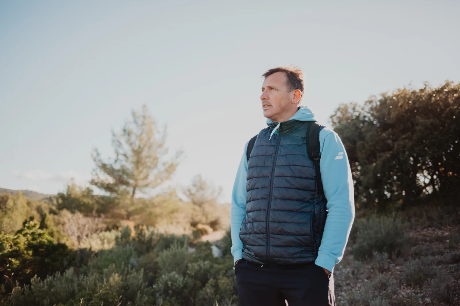 Sylvain Marsanne, coach de parents de jeunes compétiteurs à Pertuis